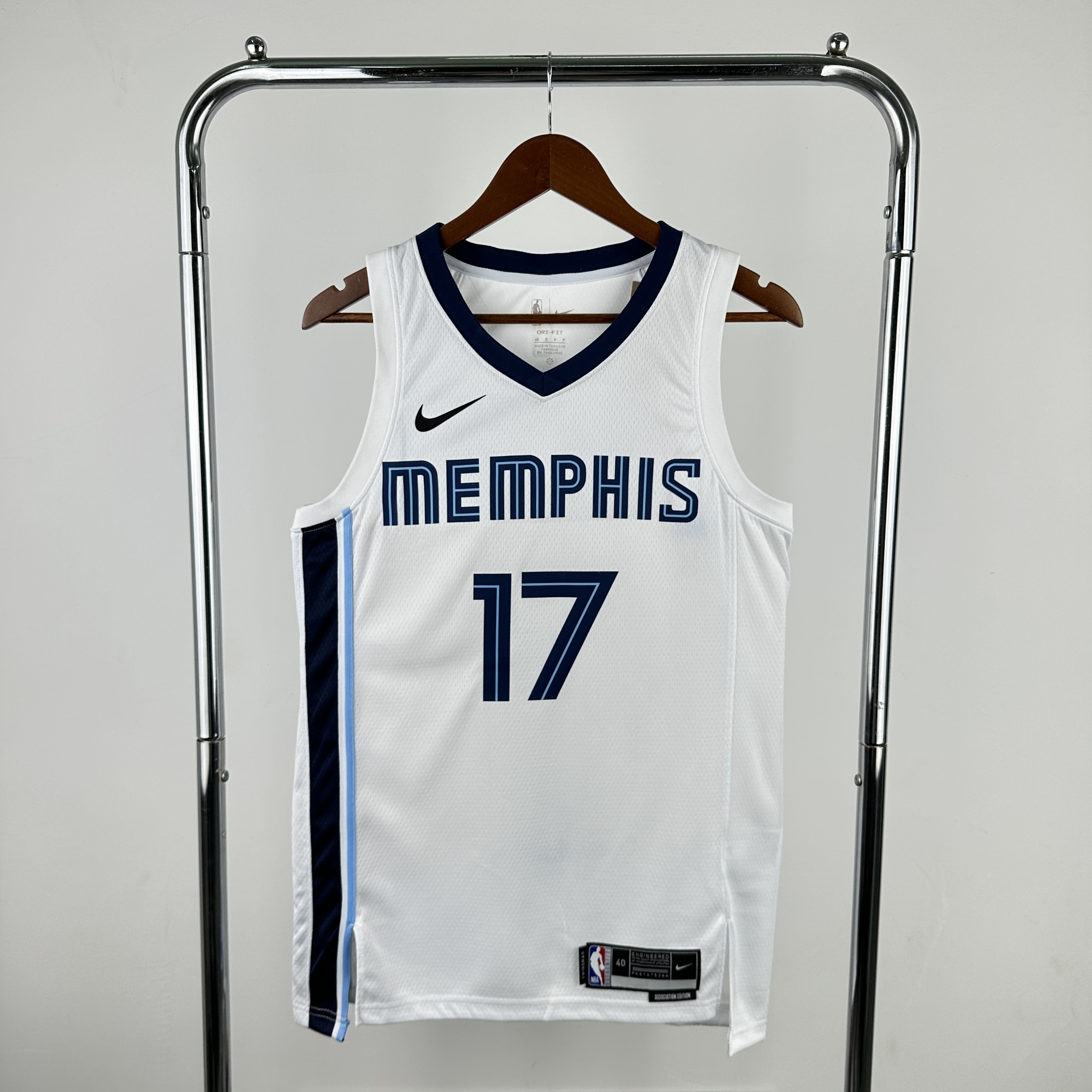 Men Memphis Grizzlies #17 Kawamura White Season Nike 2025 NBA Jersey